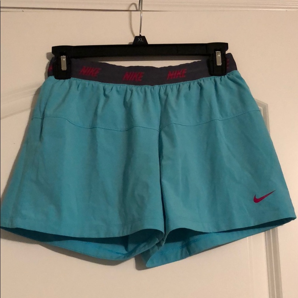 Blue Nike Running Shorts